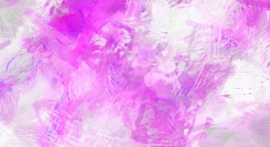 Soyut arkaplanda pürüzlü fırça darbeleri. Fırça boyası. Renkli boya darbeleri. Eşsiz duvar sanatı. Tuvaldeki modern sanat. Renkli çağdaş sanat eserleri.