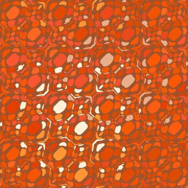 Yaratıcı karalama sanatı farklı şekil ve dokulara sahip kusursuz desen. Kolaj. Sanatsal arka plan. Soyut duvar kağıdı. Dekoratif hippi fayansları.