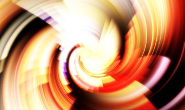 Dönen Işık gösterisi arka planı. Canlı renklerle donatılmış ruhani enerji girdabı. Renkli canlı hareket çizimi. Tanıtım geçmişi. Kutlama grafiği.