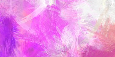 Soyut arkaplanda pürüzlü fırça darbeleri. Fırça boyası. Renkli boya darbeleri. Eşsiz duvar sanatı. Tuvaldeki modern sanat. Renkli çağdaş sanat eserleri.