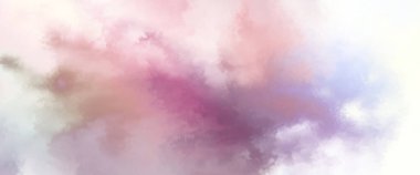 Modern fırça darbeleri. Poster, duvar sanatı, afiş, kart, kitap kapağı veya ambalaj için rahatlatıcı kompozisyonun yumuşak renkli çizimi. Pastel renklerle suluboya. 