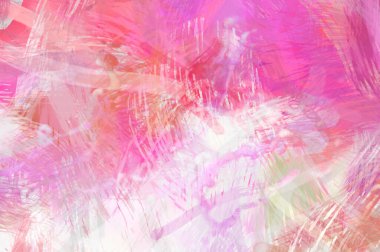 Soyut arkaplanda pürüzlü fırça darbeleri. Fırça boyası. Renkli boya darbeleri. Eşsiz duvar sanatı. Tuvaldeki modern sanat. Renkli çağdaş sanat eserleri.