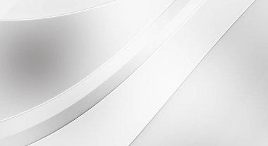 3 boyutlu illüstrasyon. Beyaz kıvrımlı yüzey. Lüks dokuma duvar kağıdı. Zarif bir zemin. Soyut fütüristik geçmiş. Minimalist geometrik kapak tasarımı. Çarpık beyaz çizgiler.