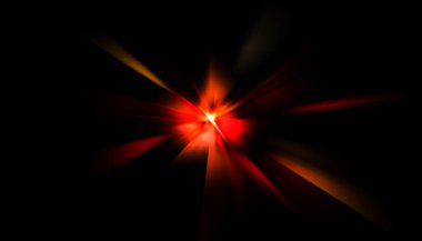 Parlayan yıldızın patlaması. Dinamik renkli arkaplan resmi. Parıldayan ışıklar duvar kağıdı. Tasarımınız için canlı şablon.