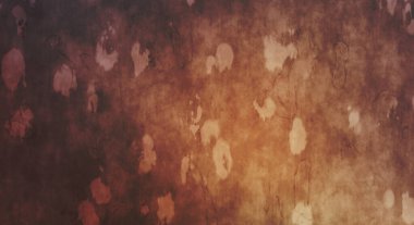 Gergin bir geçmişi ve sıkıntılı bir yapısı var. Renkli tozlu şablon. Tasarımınız için doku ve elementler. Çizik ve lekeli duvar kağıdı. Gotik duvar.