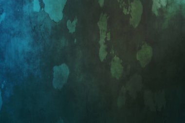 Gergin bir geçmişi ve sıkıntılı bir yapısı var. Renkli tozlu şablon. Tasarımınız için doku ve elementler. Çizik ve lekeli duvar kağıdı. Gotik duvar.