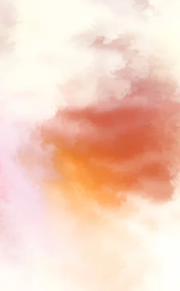 Modern Brush Strokes Painting Soft Color Painted Illustration Soothing Composition — Stock Photo, Image