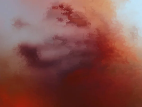 Modern Brush Strokes Painting Soft Color Painted Illustration Soothing Composition — Stock Photo, Image