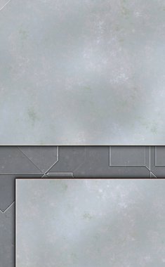 Katmanlı paneller. Fütürist soyut duvar kağıdı. Geometrik teknolojik yansıtıcı arka plan 3D metalik doku. Uzay gemisi desen yüzeyi.