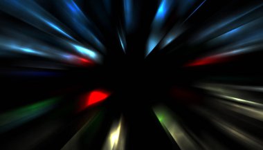 Parlayan yıldızın patlaması. Dinamik renkli arkaplan resmi. Parıldayan ışıklar duvar kağıdı. Tasarımınız için canlı şablon.