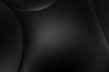 Web sitesi, poster, marka kimliği, broşür, sunum şablonu için lüks koyu bir arka plan. Dalgalı şekilli kaliteli tasarım. Dalgalanmalı soyut arkaplan. Pankart veya kapak tasarımı için dekorasyon.