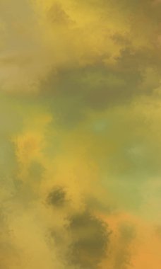 Modern fırça darbeleri. Poster, duvar sanatı, afiş, kart, kitap kapağı veya ambalaj için rahatlatıcı kompozisyonun yumuşak renkli çizimi. Pastel renklerle suluboya. 