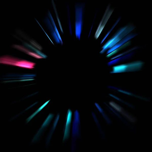 Cool Background Vivid Vibrant Light Flares Colorful Glossy Lights Display — Stock Photo, Image