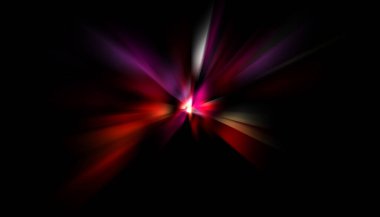 Parlayan yıldızın patlaması. Dinamik renkli arkaplan resmi. Parıldayan ışıklar duvar kağıdı. Tasarımınız için canlı şablon.