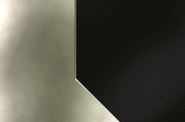 Üç boyutlu metalik doku. Uzay gemisi desenli yüzey. Aydınlık ve karanlık paneller. Fütürist soyut duvar kağıdı. Geometrik teknolojik yansıtıcı arkaplan.