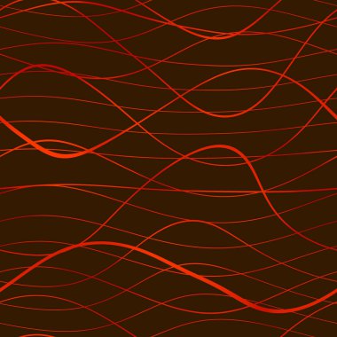 Dalgalı yansıtıcı çizgilerin kusursuz deseni. Lüks minimalist malzeme. Süs dalgasıyla dekoratif motif. Web, kartvizit, davetiye, poster, tekstil baskısı için zarif duvar kağıdı.