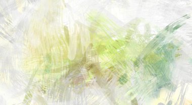 Soyut arkaplanda pürüzlü fırça darbeleri. Fırça boyası. Renkli boya darbeleri. Eşsiz duvar sanatı. Tuvaldeki modern sanat. Renkli çağdaş sanat eserleri.