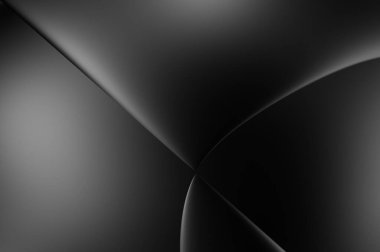 Web sitesi, poster, marka kimliği, broşür, sunum şablonu için lüks koyu bir arka plan. Dalgalı şekilli kaliteli tasarım. Dalgalanmalı soyut arkaplan. Pankart veya kapak tasarımı için dekorasyon.