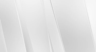 Soyut ışık fütüristik duvar kağıdı. Zarif, parlak çizgili arka plan. Geometrik katmanlı üç boyutlu beyaz arkaplan. Poster, broşür, sunum ve web sitesi için geometrik şablon tasarımı.