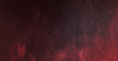 Gergin bir geçmişi ve sıkıntılı bir yapısı var. Renkli tozlu şablon. Tasarımınız için doku ve elementler. Çizik ve lekeli duvar kağıdı. Gotik duvar.