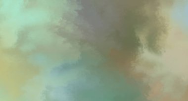 Modern fırça darbeleri. Poster, duvar sanatı, afiş, kart, kitap kapağı veya ambalaj için rahatlatıcı kompozisyonun yumuşak renkli çizimi. Pastel renklerle suluboya. 