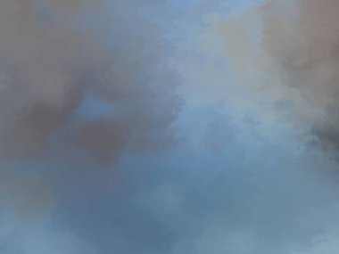 Modern fırça darbeleri. Poster, duvar sanatı, afiş, kart, kitap kapağı veya ambalaj için rahatlatıcı kompozisyonun yumuşak renkli çizimi. Pastel renklerle suluboya. 