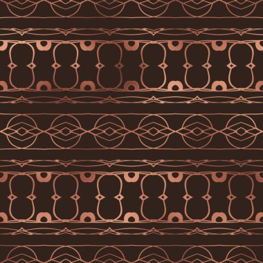 Dekoratif geometrik motif. Lüks minimalist süs malzemesi. İnce örgülü kusursuz desen. Web, kartvizit, davetiye, poster, tekstil baskısı için zarif duvar kağıdı.