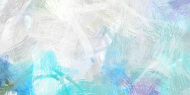 Soyut arkaplanda pürüzlü fırça darbeleri. Fırça boyası. Renkli boya darbeleri. Eşsiz duvar sanatı. Tuvaldeki modern sanat. Renkli çağdaş sanat eserleri.