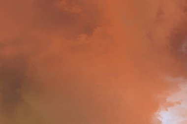 Modern fırça darbeleri. Poster, duvar sanatı, afiş, kart, kitap kapağı veya ambalaj için rahatlatıcı kompozisyonun yumuşak renkli çizimi. Pastel renklerle suluboya. 