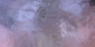 Soyut arkaplanda pürüzlü fırça darbeleri. Fırça boyası. Renkli boya darbeleri. Eşsiz duvar sanatı. Tuvaldeki modern sanat. Renkli çağdaş sanat eserleri.