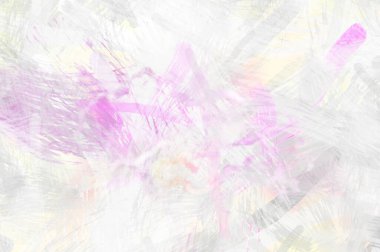 Soyut arkaplanda pürüzlü fırça darbeleri. Fırça boyası. Renkli boya darbeleri. Eşsiz duvar sanatı. Tuvaldeki modern sanat. Renkli çağdaş sanat eserleri.