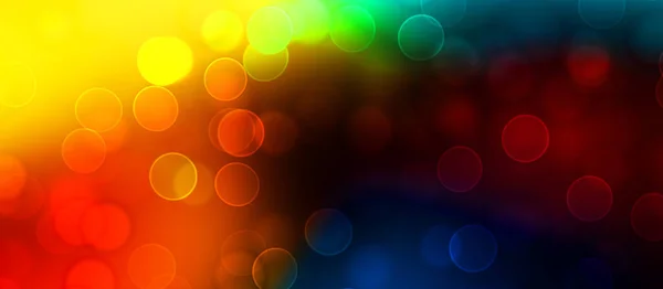 Luzes Conceituais Papel Parede Bela Abstrato Multicolorido Bokeh Círculos Fundo — Fotografia de Stock
