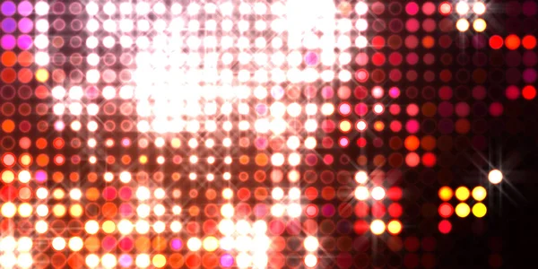 Светящиеся Обои Узор Гламурный Фон Красочных Огней Прожекторами Черном Фоне — стоковое фото