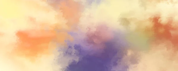 Modern Brush Strokes Painting Soft Color Painted Illustration Soothing Composition — Stock Photo, Image