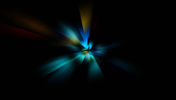 Explotion Glowing Star Dynamic Colorful Background Image Glow Lights Wallpaper — Stock Photo, Image