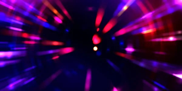 Cool Background Moving Glowing Lights Vibrant Colorful Portal Template Your — Stock Photo, Image