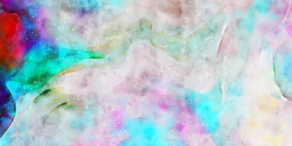 Kova desenli illüstrasyon. Çağdaş ve modern doku. Soyut renk boyama arka planı. Yaratıcı ve sanatsal duvar kağıdı. Fırçalanmış şekilleri ve lekeleri olan sanatsal duvar..