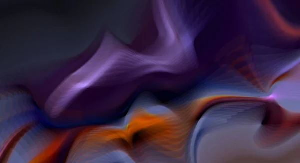 Abstract Illustration Swirls Motion Trails Revolving Flow Stream Vibrat Colorful — Stock Photo, Image