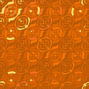 Yaratıcı karalama sanatı farklı şekil ve dokulara sahip kusursuz desen. Kolaj. Sanatsal arka plan. Soyut duvar kağıdı. Dekoratif hippi fayansları.