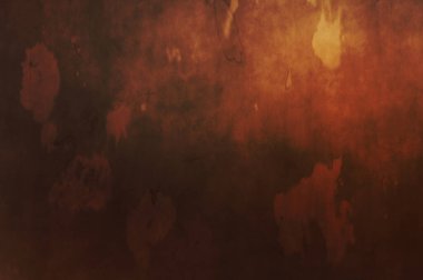 Gergin bir geçmişi ve sıkıntılı bir yapısı var. Renkli tozlu şablon. Tasarımınız için doku ve elementler. Çizik ve lekeli duvar kağıdı. Gotik duvar.