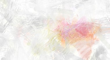 Soyut arkaplanda pürüzlü fırça darbeleri. Fırça boyası. Renkli boya darbeleri. Eşsiz duvar sanatı. Tuvaldeki modern sanat. Renkli çağdaş sanat eserleri.