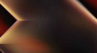 Geometrik dinamik şekiller. Gölgeli teknoloji dijital şablonu ve gradyan arka planda ışıklar. Modern basit geometrik renk gradyanı soyut arkaplan. 3B illüstrasyon. 