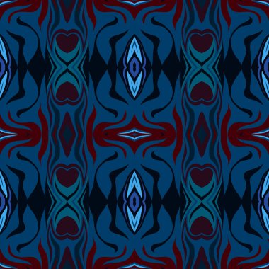 Kusursuz minimalist malzeme. Kabile esinlenilmiş model. Basit şekilleri ve güzel renk paleti olan zarif duvar kağıtları. Dekoratif motif. Web, davetiye, poster, tekstil baskısı için.