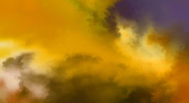 Modern fırça darbeleri. Poster, duvar sanatı, afiş, kart, kitap kapağı veya ambalaj için rahatlatıcı kompozisyonun yumuşak renkli çizimi. Pastel renklerle suluboya. 