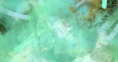 Soyut arkaplanda pürüzlü fırça darbeleri. Fırça boyası. Renkli boya darbeleri. Eşsiz duvar sanatı. Tuvaldeki modern sanat. Renkli çağdaş sanat eserleri.