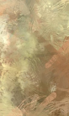 Soyut arkaplanda pürüzlü fırça darbeleri. Fırça boyası. Renkli boya darbeleri. Eşsiz duvar sanatı. Tuvaldeki modern sanat. Renkli çağdaş sanat eserleri.