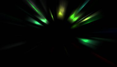 Parlayan yıldızın patlaması. Dinamik renkli arkaplan resmi. Parıldayan ışıklar duvar kağıdı. Tasarımınız için canlı şablon.