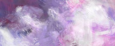 Soyut arkaplanda pürüzlü fırça darbeleri. Fırça boyası. Renkli boya darbeleri. Eşsiz duvar sanatı. Tuvaldeki modern sanat. Renkli çağdaş sanat eserleri.