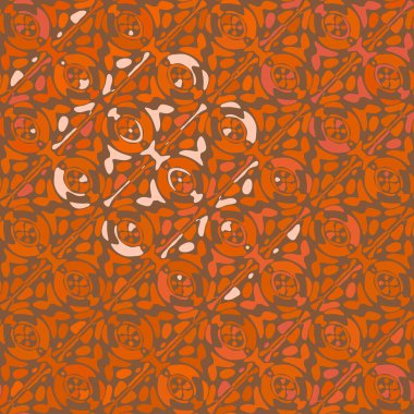 Yaratıcı karalama sanatı farklı şekil ve dokulara sahip kusursuz desen. Kolaj. Sanatsal arka plan. Soyut duvar kağıdı. Dekoratif hippi fayansları.