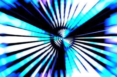 Siyah arkaplanda dönen ışık gösterisi. Lüks çizgiler. Parlak kıvrımlı duvar kağıdı. Uzay tüneli. Dönen ışık çemberi ya da maytap izi. Parlak konsept çizimi.